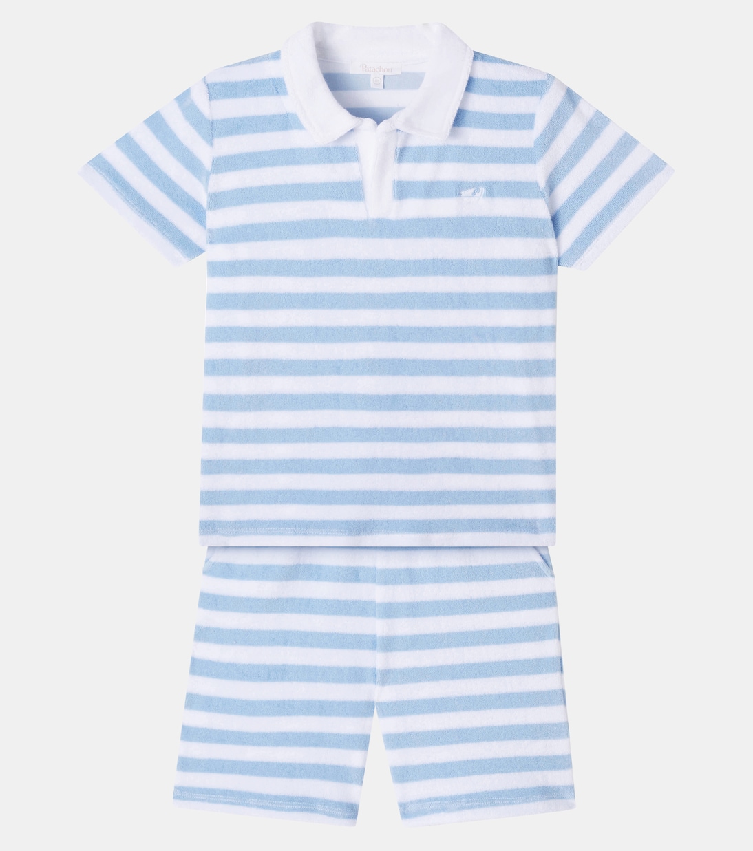 Ensemble polo et short en coton mélangé | Patachou