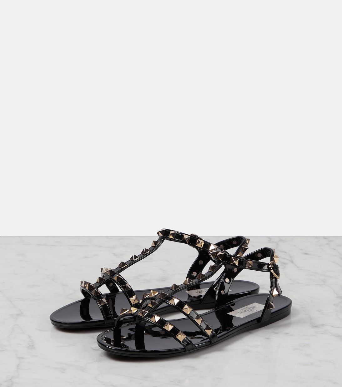 Valentino Garavani - Sandali Rockstud in gomma | Valentino Garavani