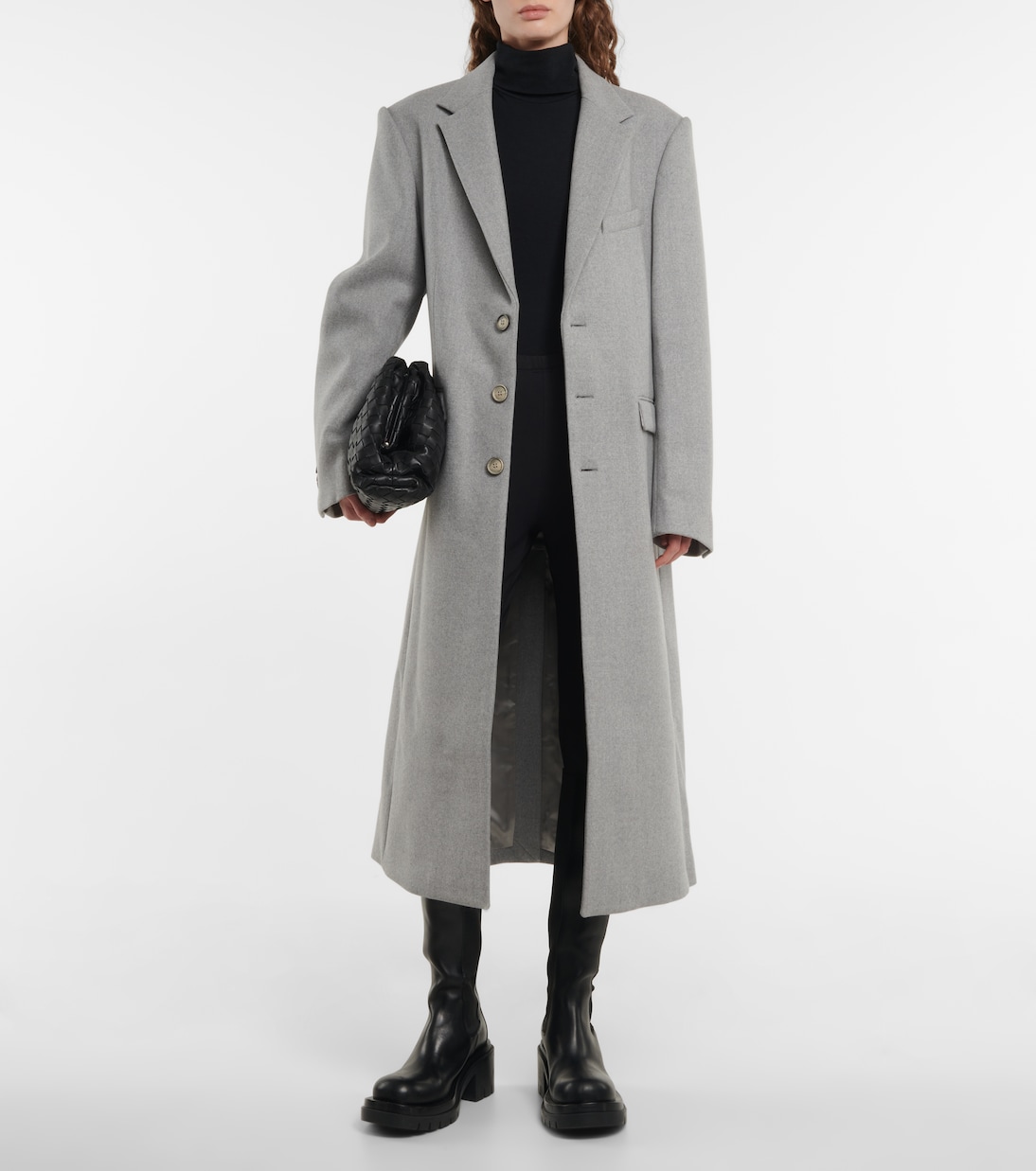 Virgin wool coat | Wardrobe.NYC