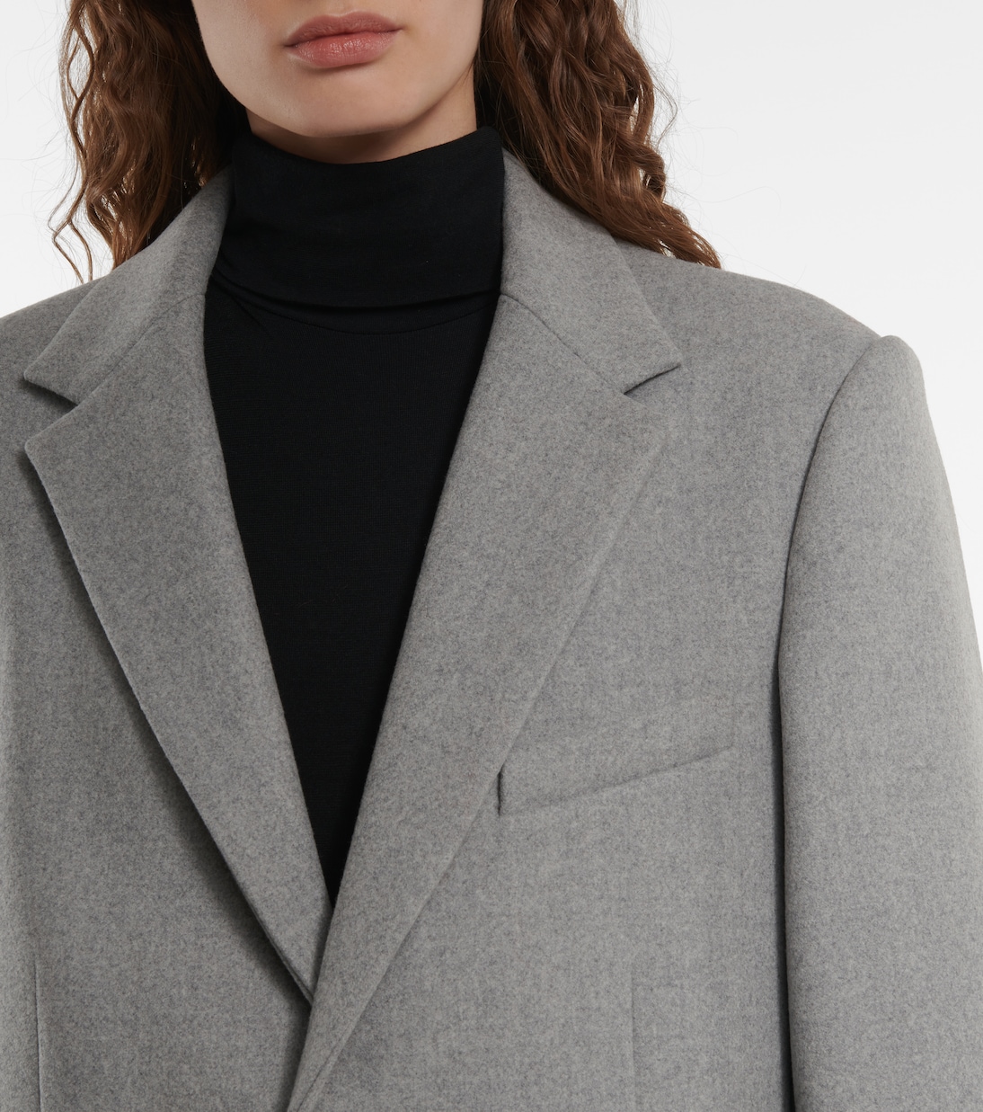 Virgin wool coat | Wardrobe.NYC