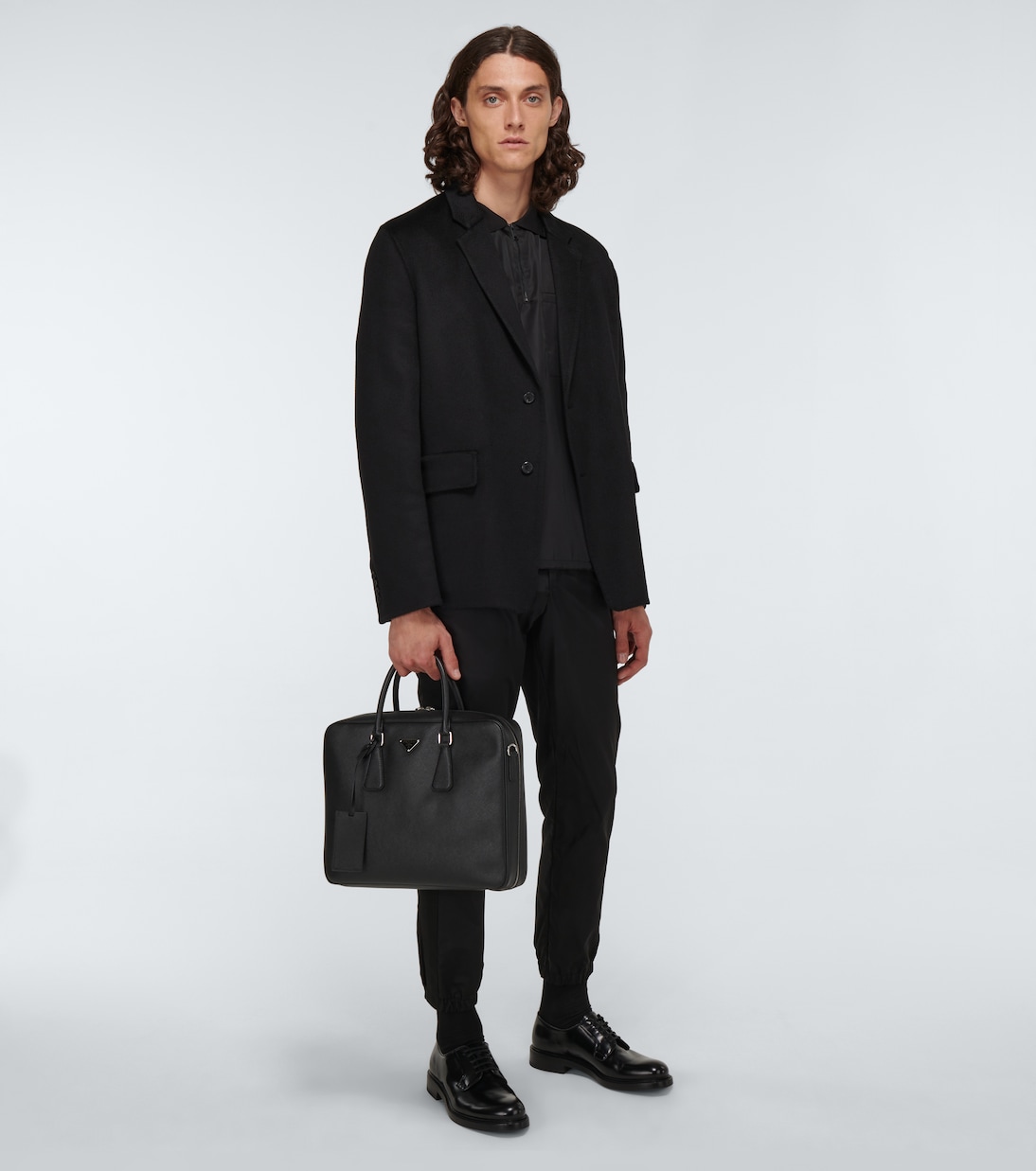 Schnürschuhe aus Leder | Prada