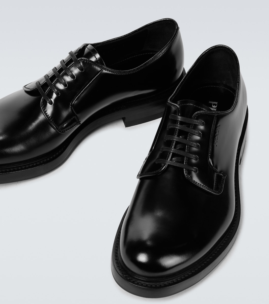 Schnürschuhe aus Leder | Prada