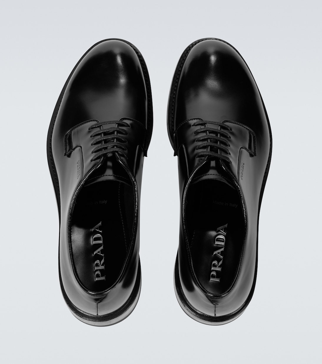 Schnürschuhe aus Leder | Prada