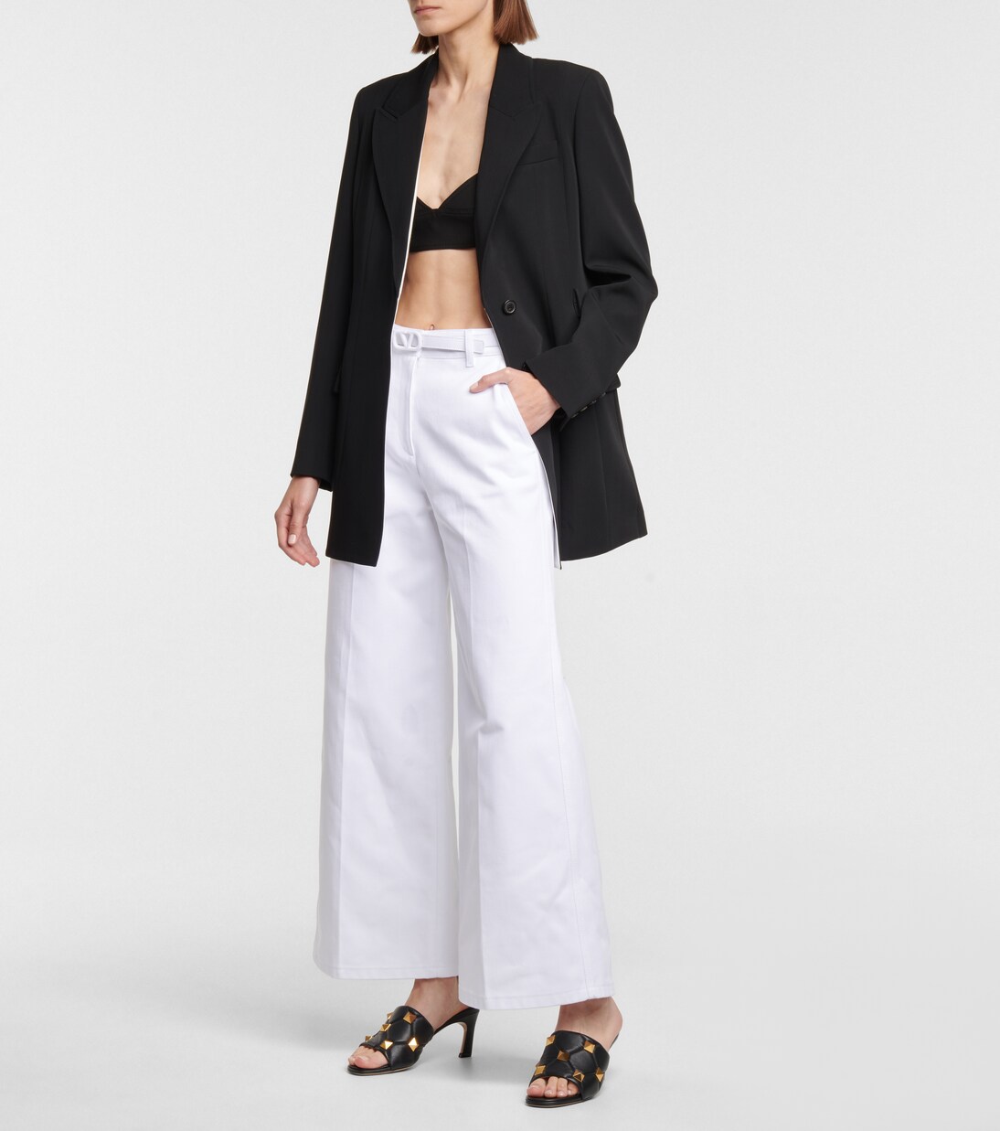 Bralette de lana y seda | Valentino