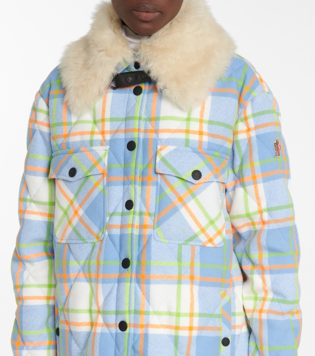 Chaqueta de plumas Curienne lana virgen | Moncler Grenoble