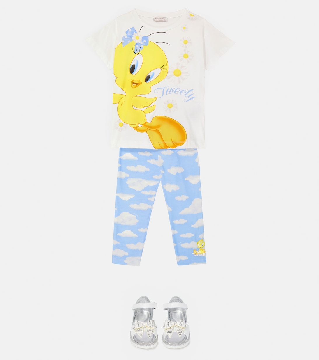 Leggings Tweety aus einem Baumwollgemisch | Monnalisa