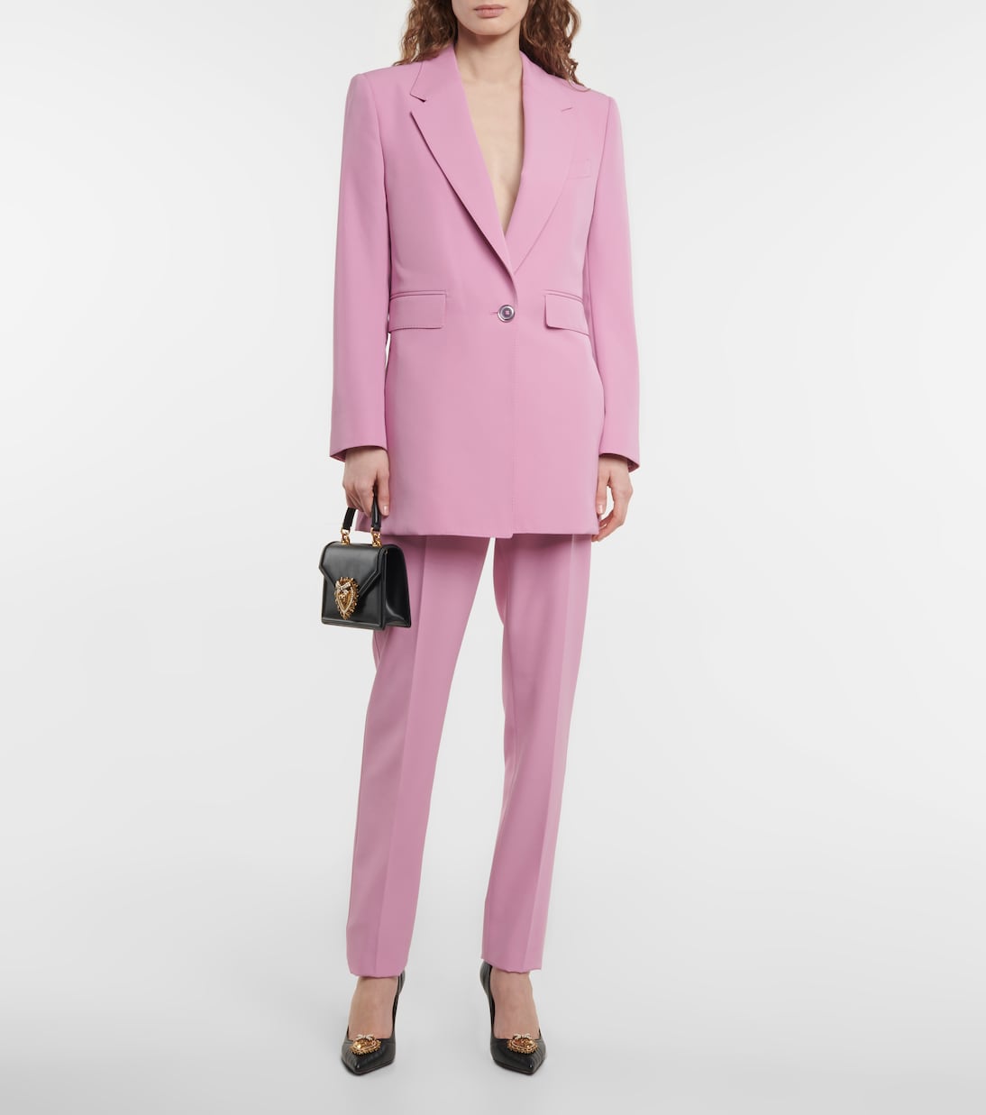 Blazer monopetto in twill tecnico | Dolce&Gabbana