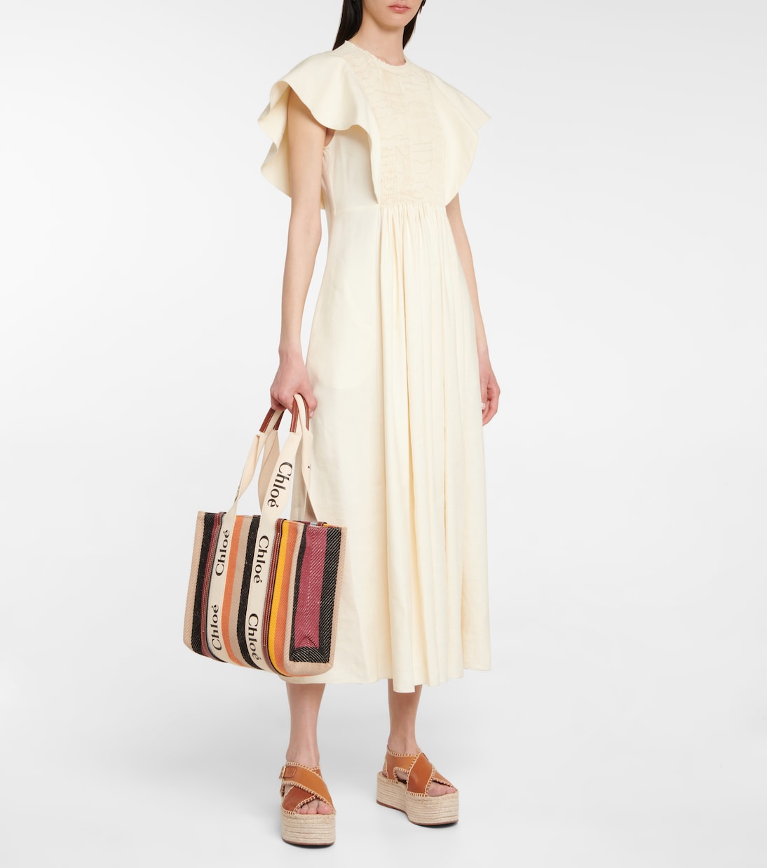 Tote Woody Medium aus Canvas | Chloé