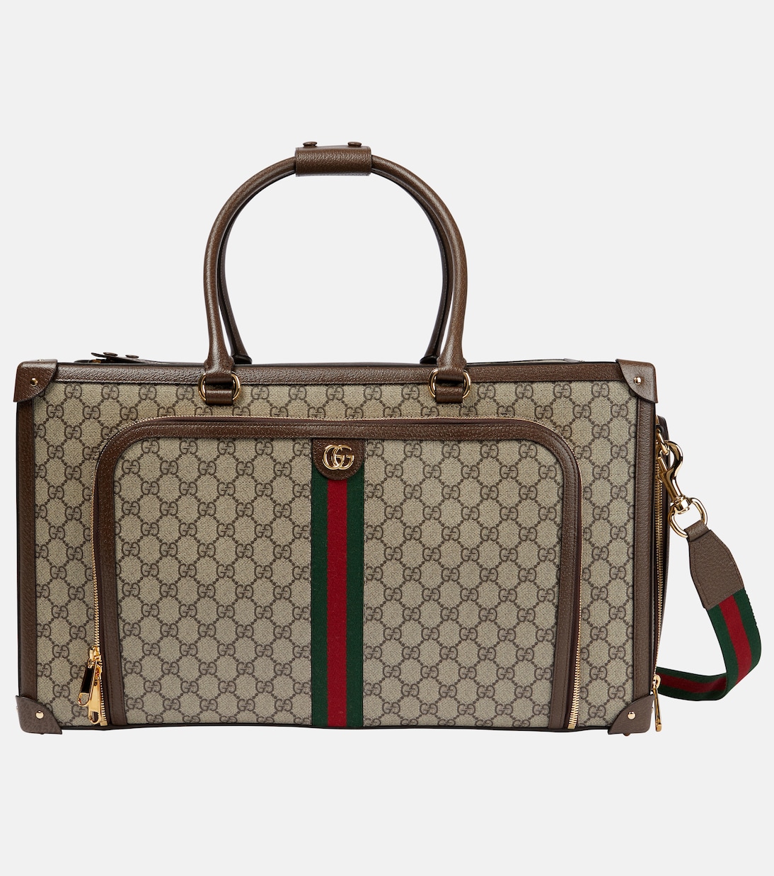 Web Stripe GG Supreme pet carrier | Gucci