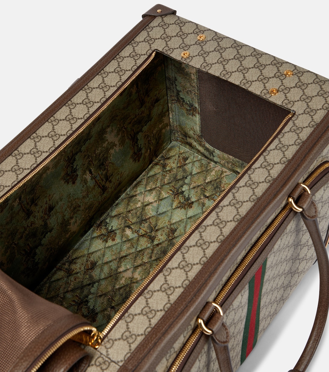 Web Stripe GG Supreme pet carrier | Gucci