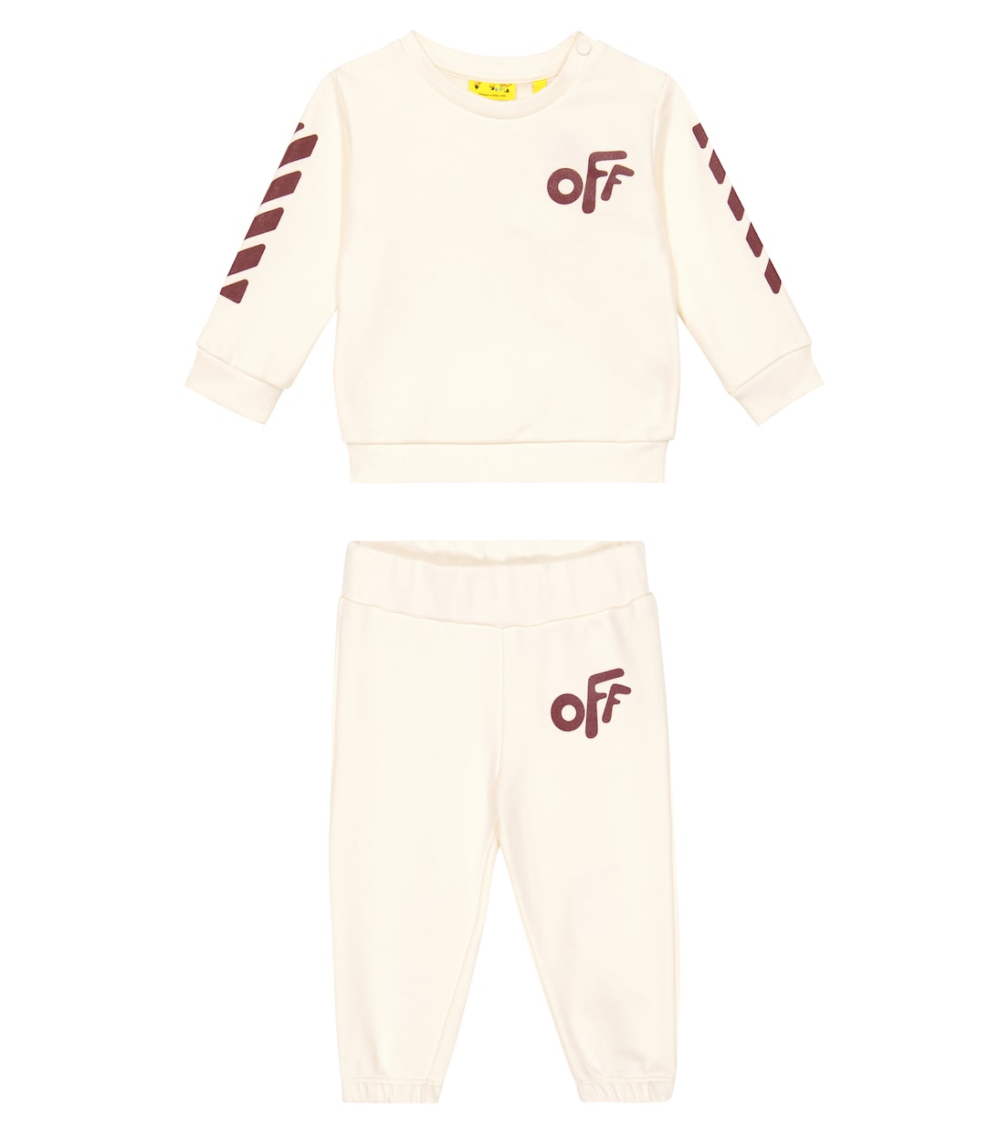 Baby - Felpa e pantaloni in cotone | Off-White Kids