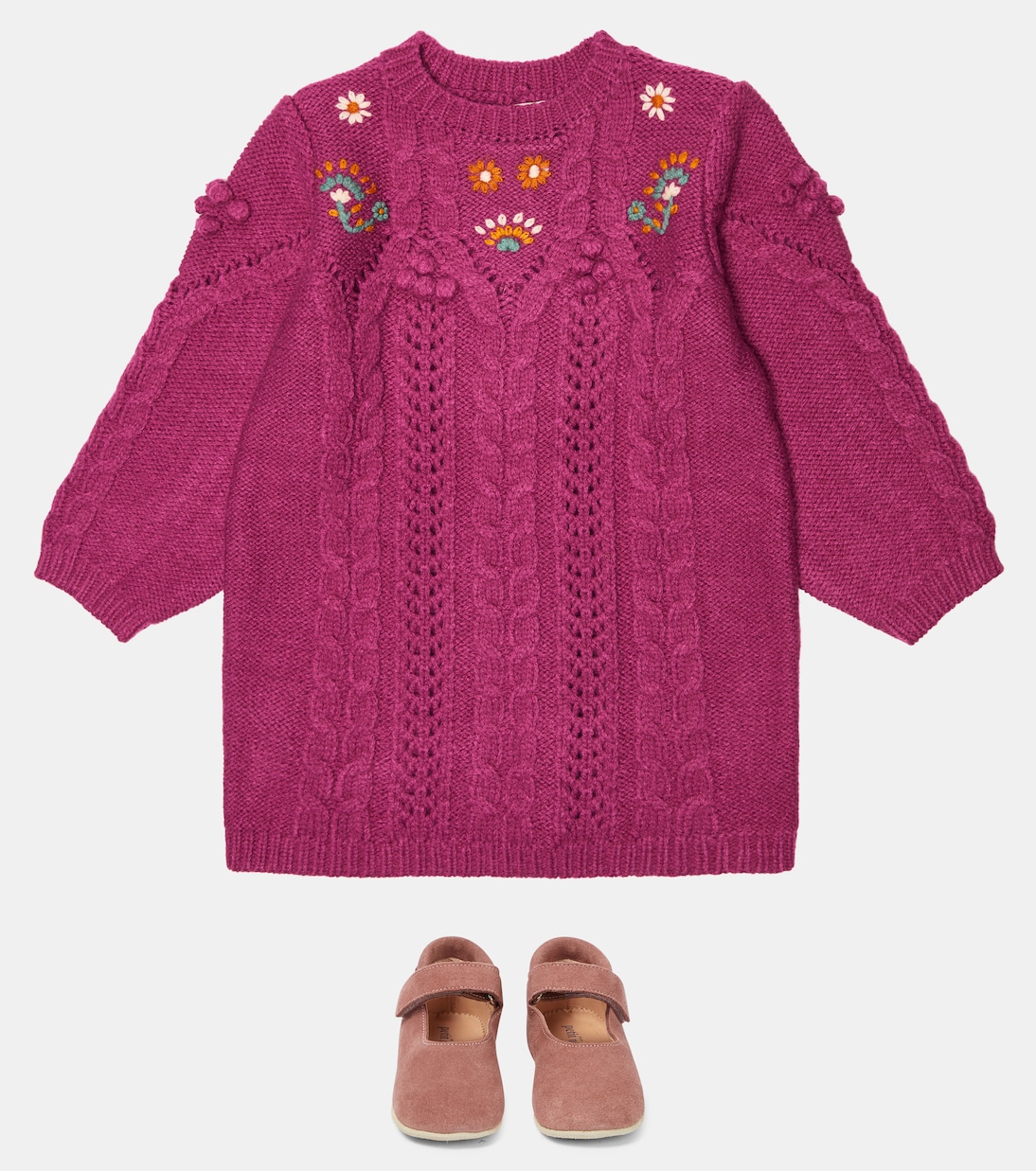 Rejana embroidered sweater dress | Louise Misha