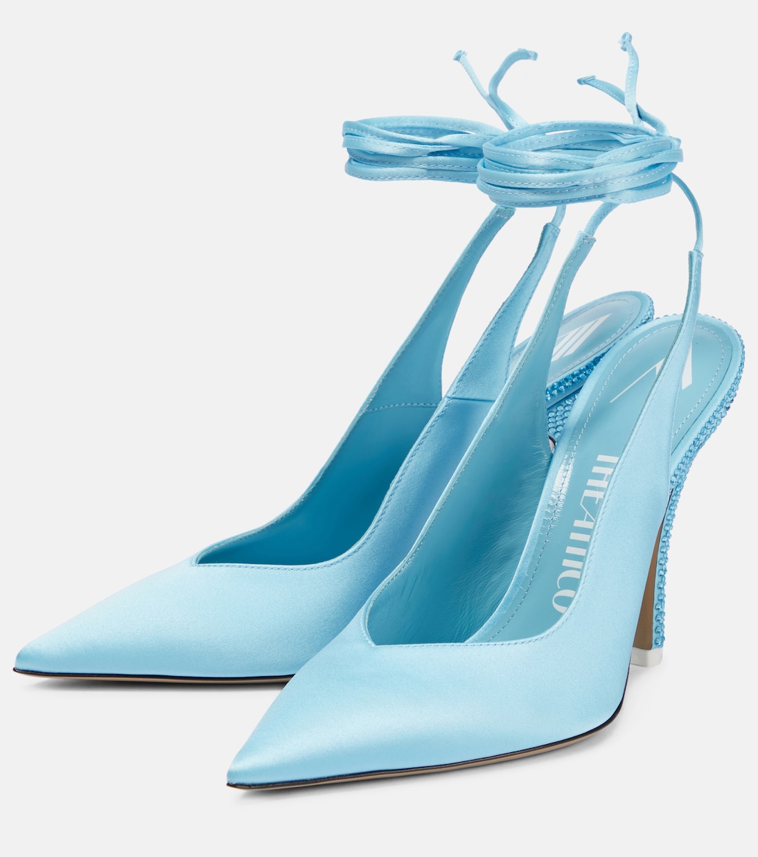 Venus embellished satin pumps | The Attico