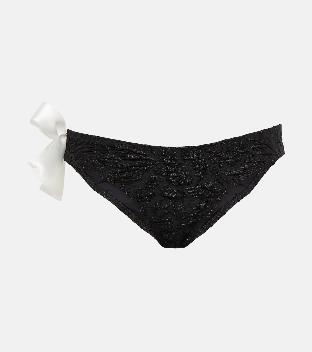 One-shoulder bow bikini bottoms | Giambattista Valli