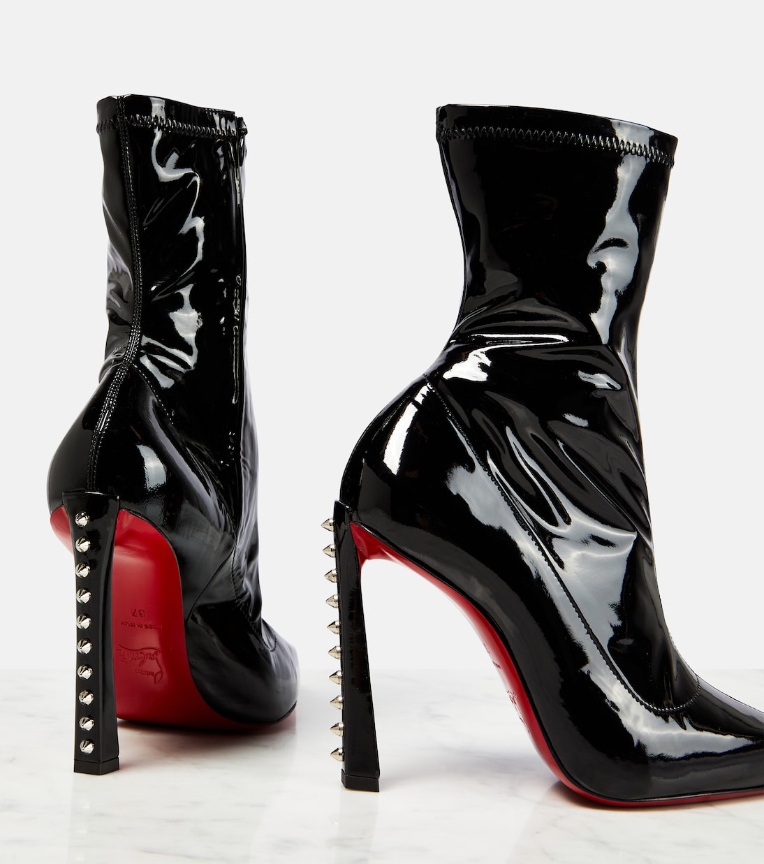 Stivaletti Condorapik 100 con borchie | Christian Louboutin
