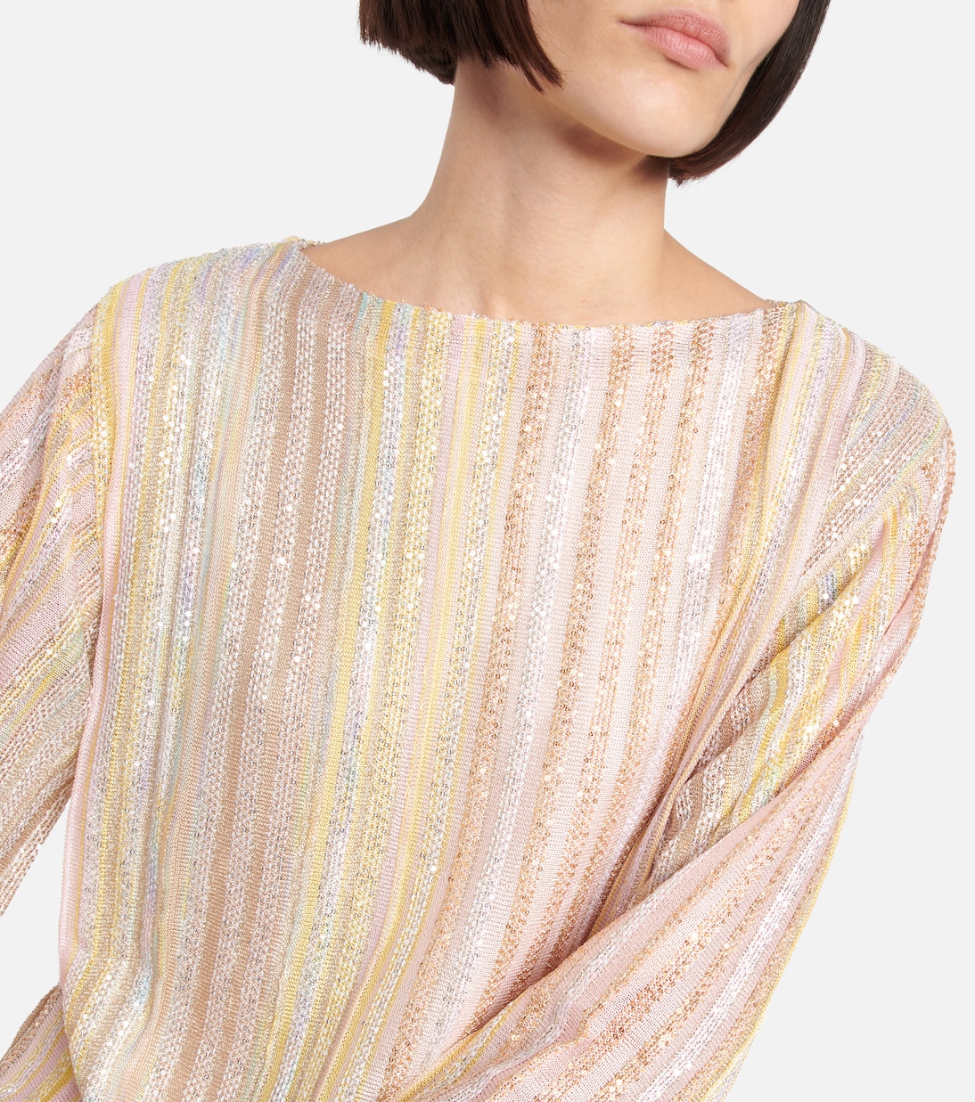 Jersey a rayas con lentejuelas | Missoni