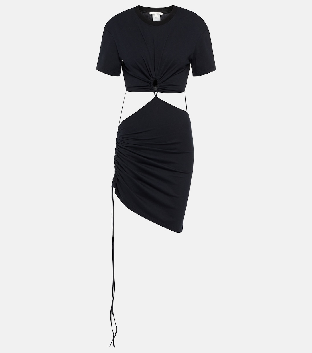 Cutout cotton jersey T-shirt dress | Nensi Dojaka