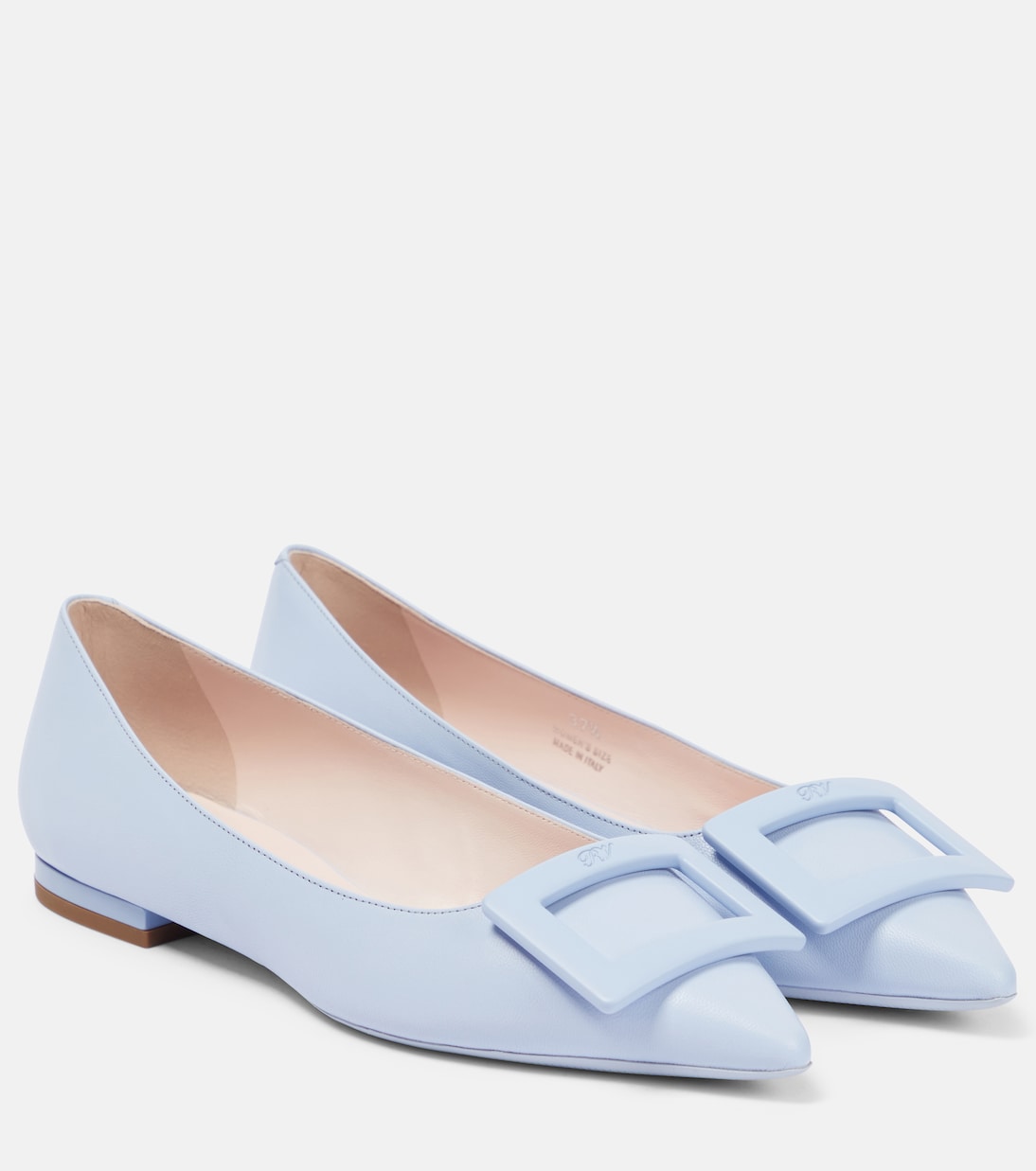 Ballerine Gommettine Ball in pelle | Roger Vivier