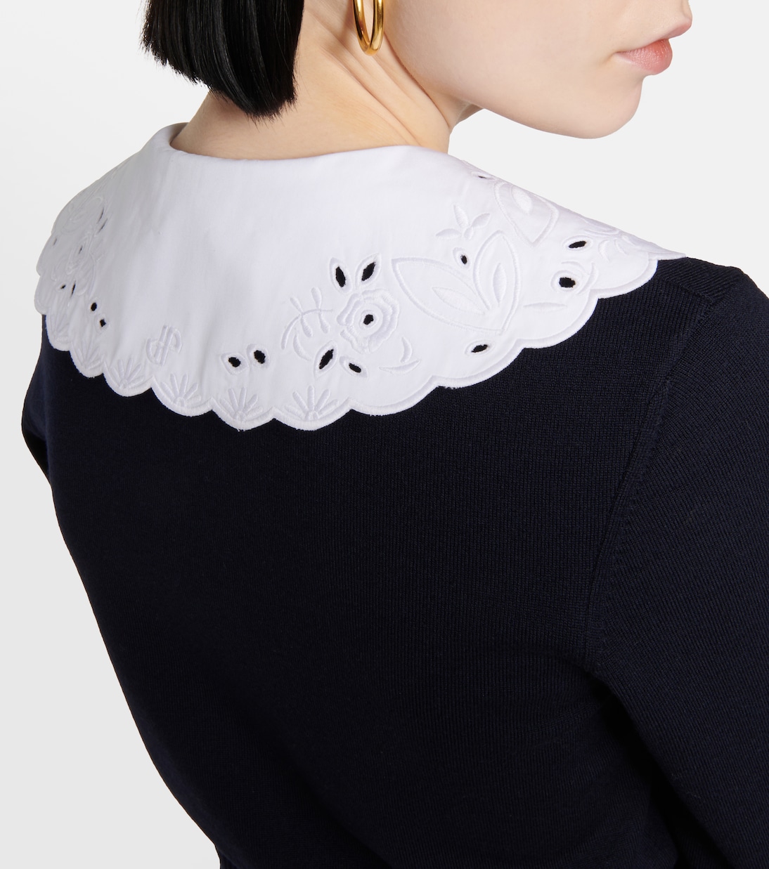 Convertible wool-blend cardigan | Patou