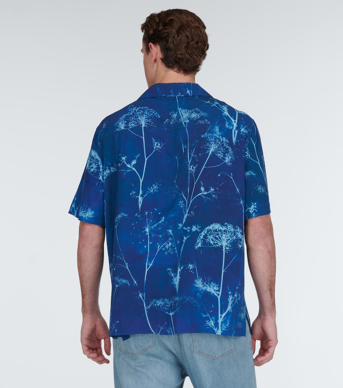 Paula's Ibiza printed bowling shirt | Loewe