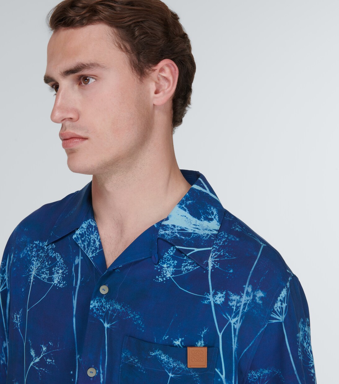 Paula's Ibiza printed bowling shirt | Loewe