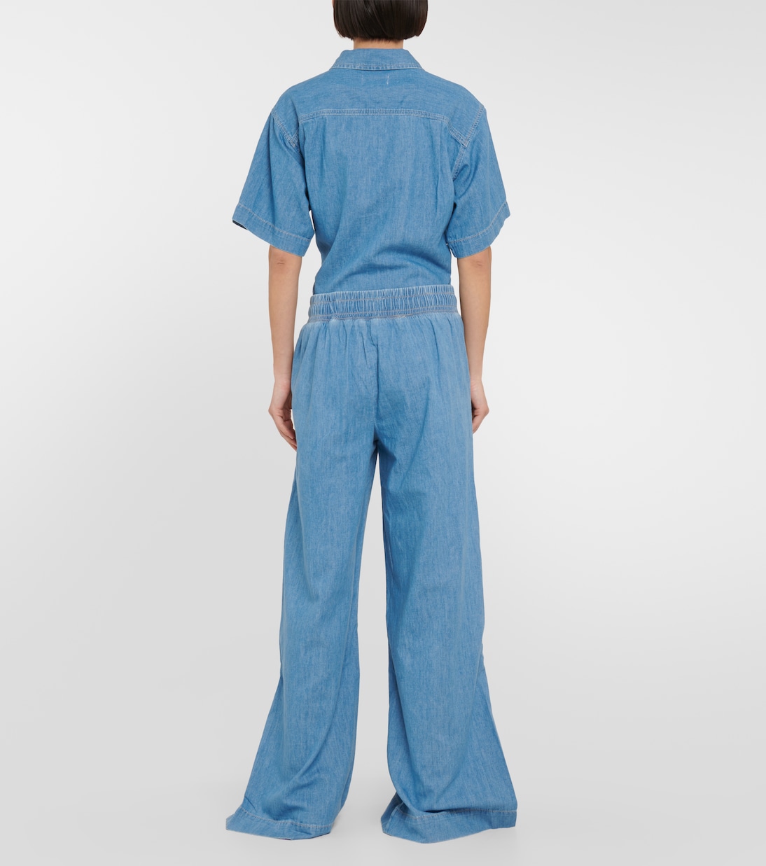 Pantalon en coton et lin | Frame