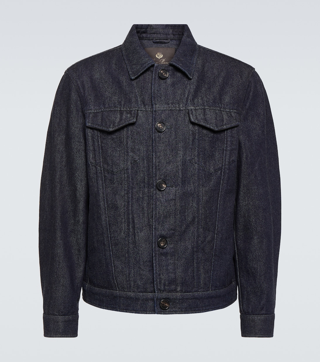 Neive denim and cashmere jacket | Loro Piana