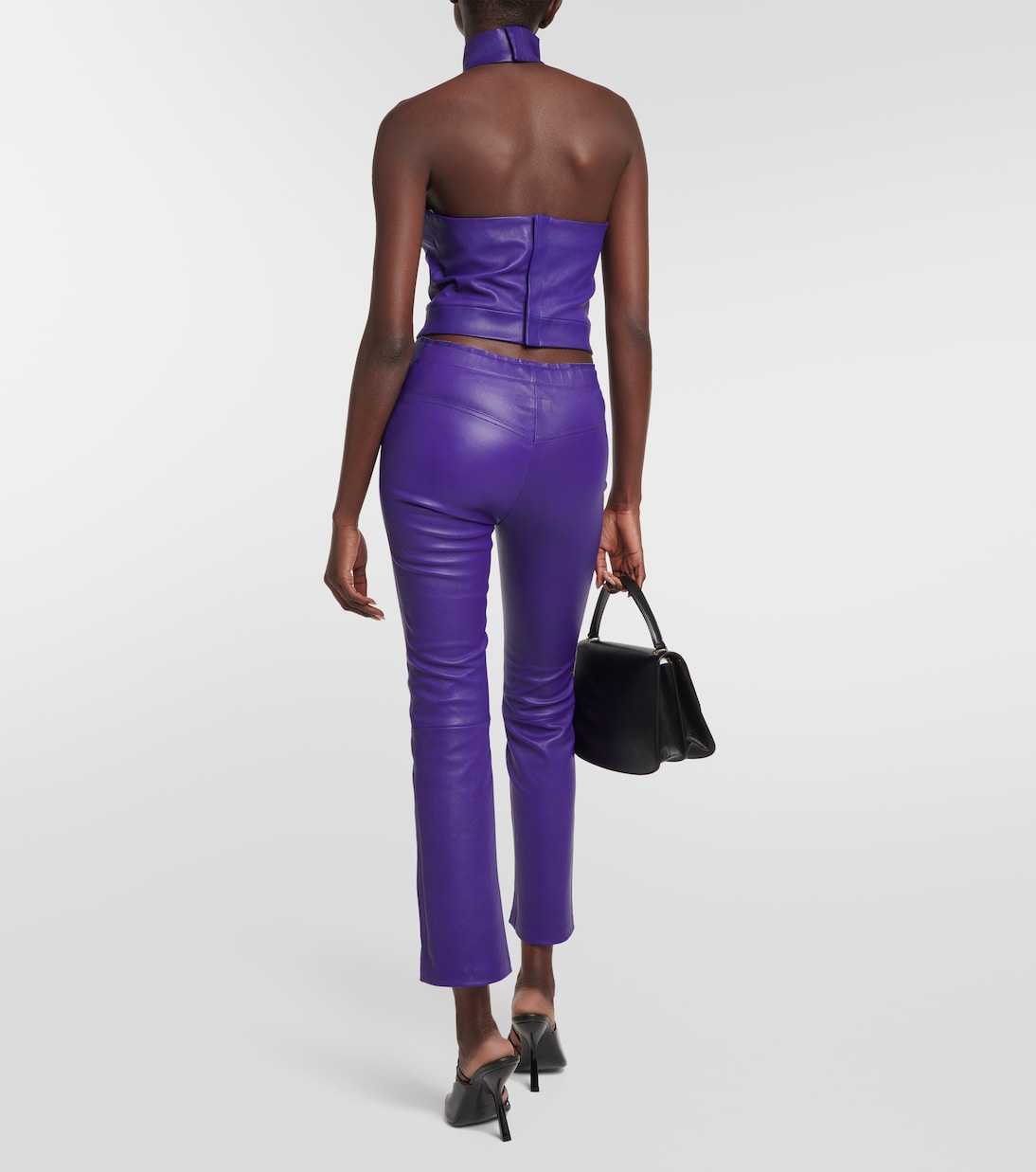 Pantaloni slim JP Twenty in pelle | Stouls