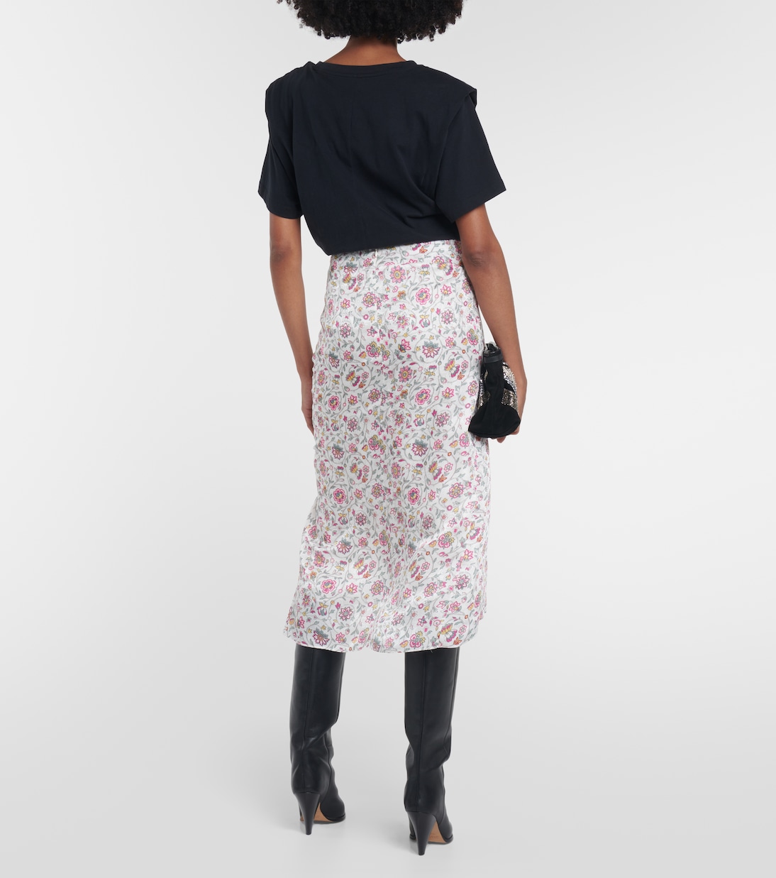 Falda midi Lisanne floral | Isabel Marant