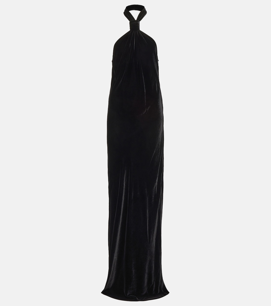 Maxikleid aus Samt | Ann Demeulemeester