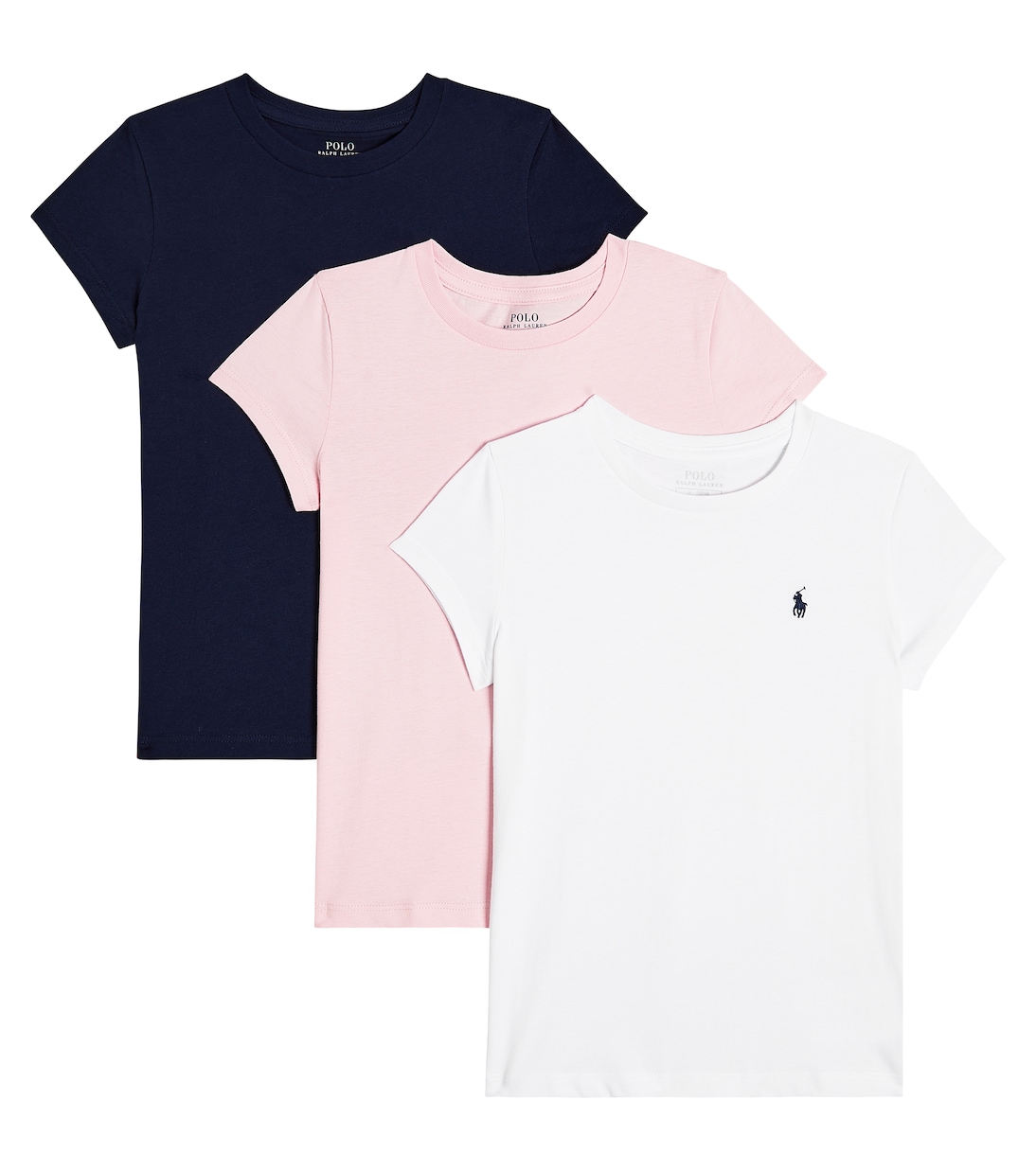 Set of 3 cotton jersey T-shirts | Polo Ralph Lauren Kids