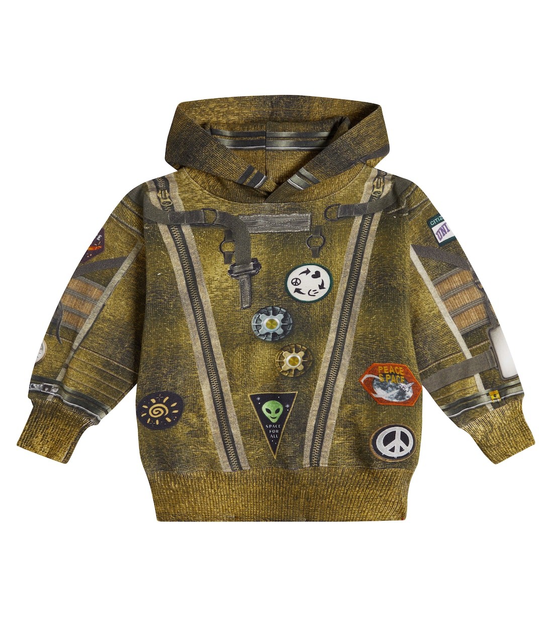 Moz printed cotton hoodie | Molo