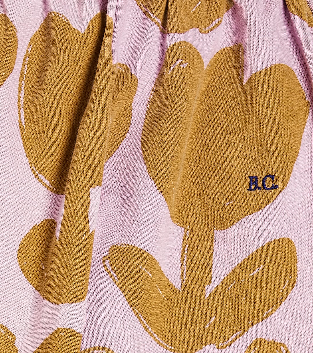 Floral cotton jersey sweatpants | Bobo Choses