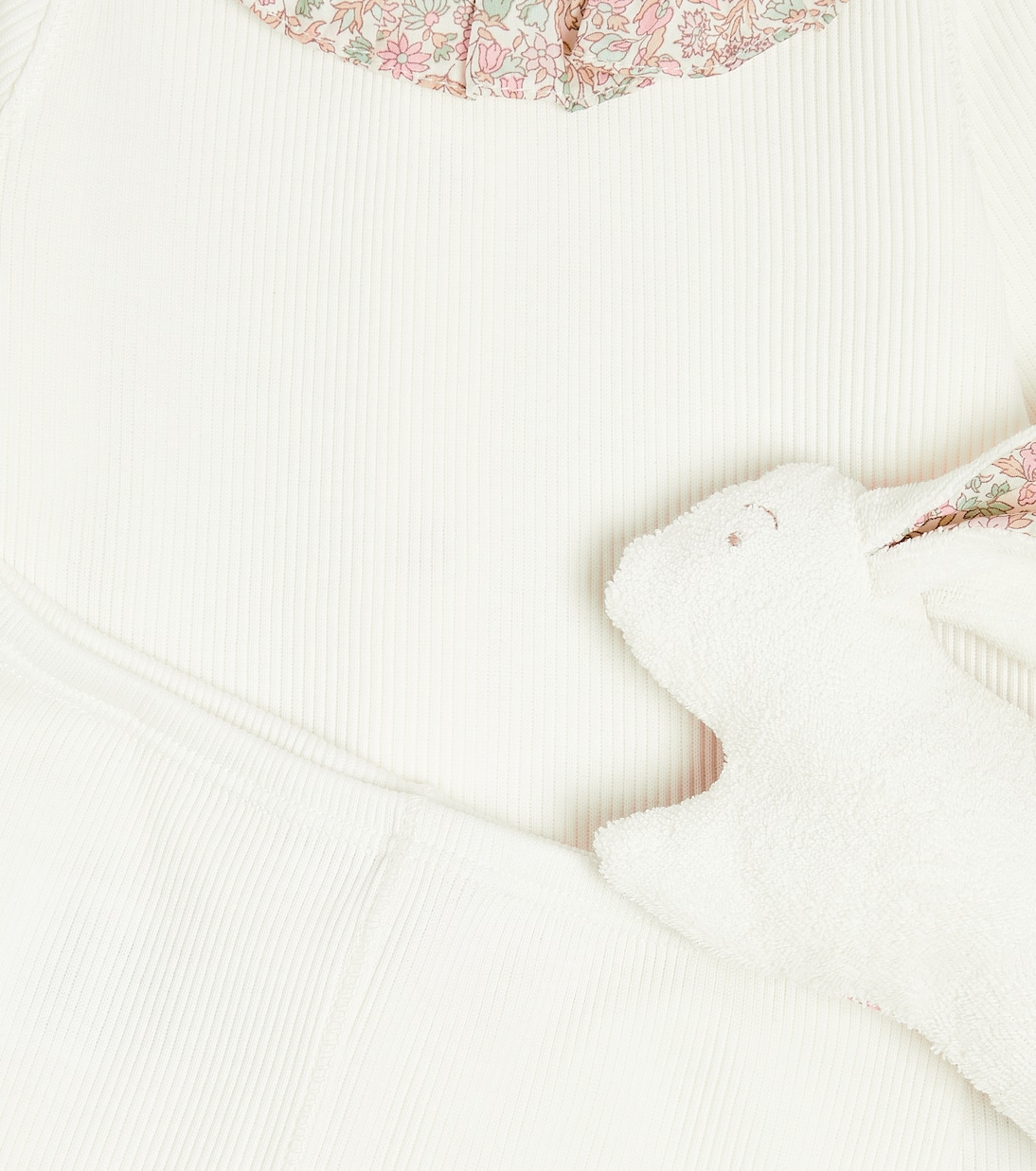 Bébé – Set top, pantalon et peluche Daisie en coton | Bonpoint