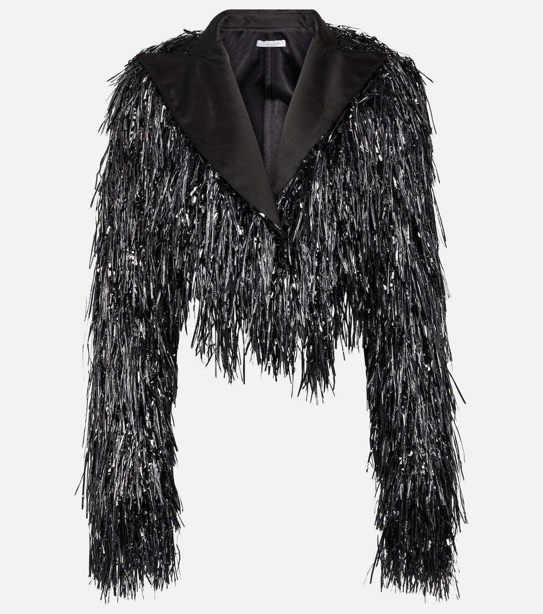 Cropped-Jacke Tinsel  | LaQuan Smith