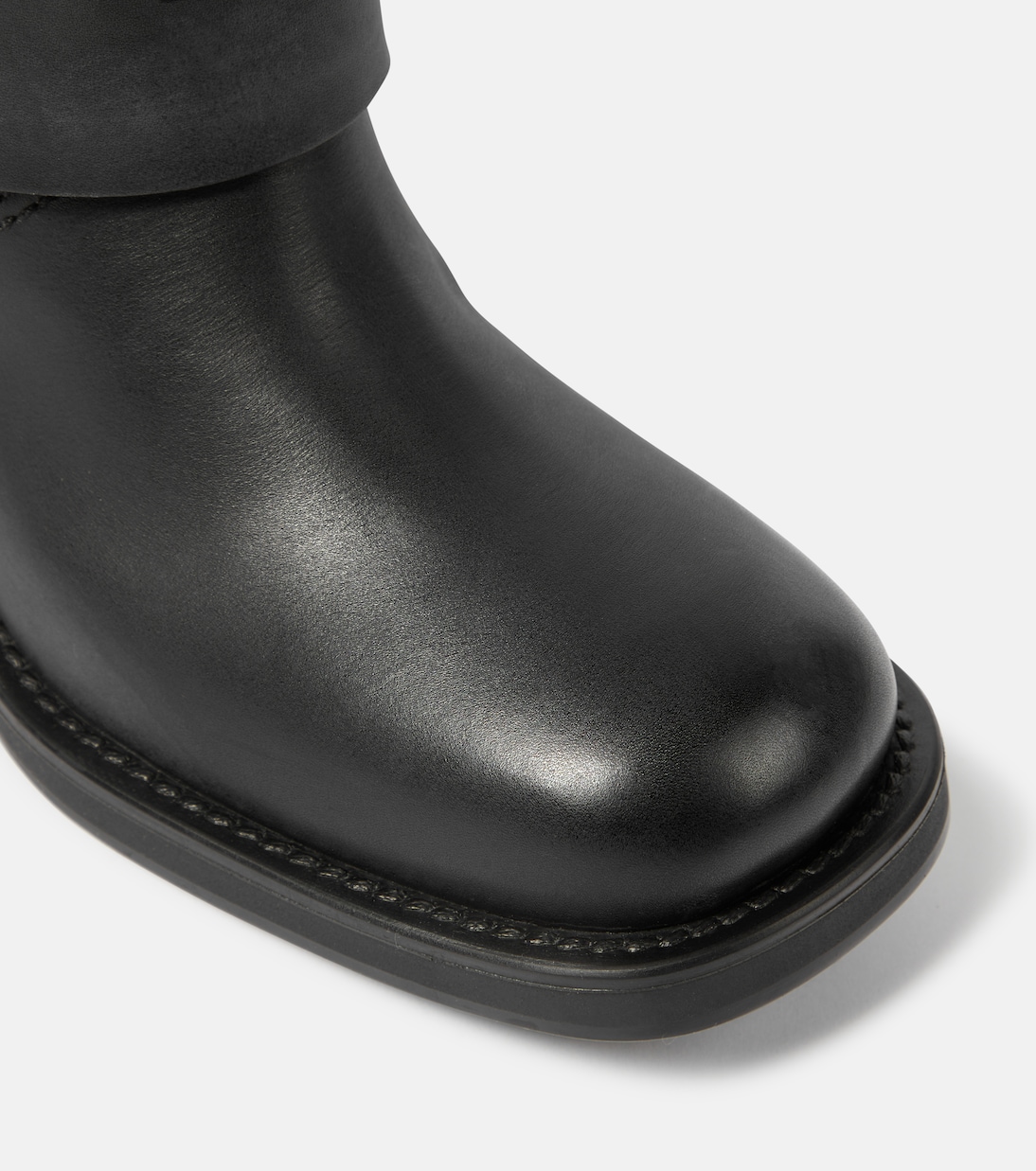 Stivali in pelle | Miu Miu