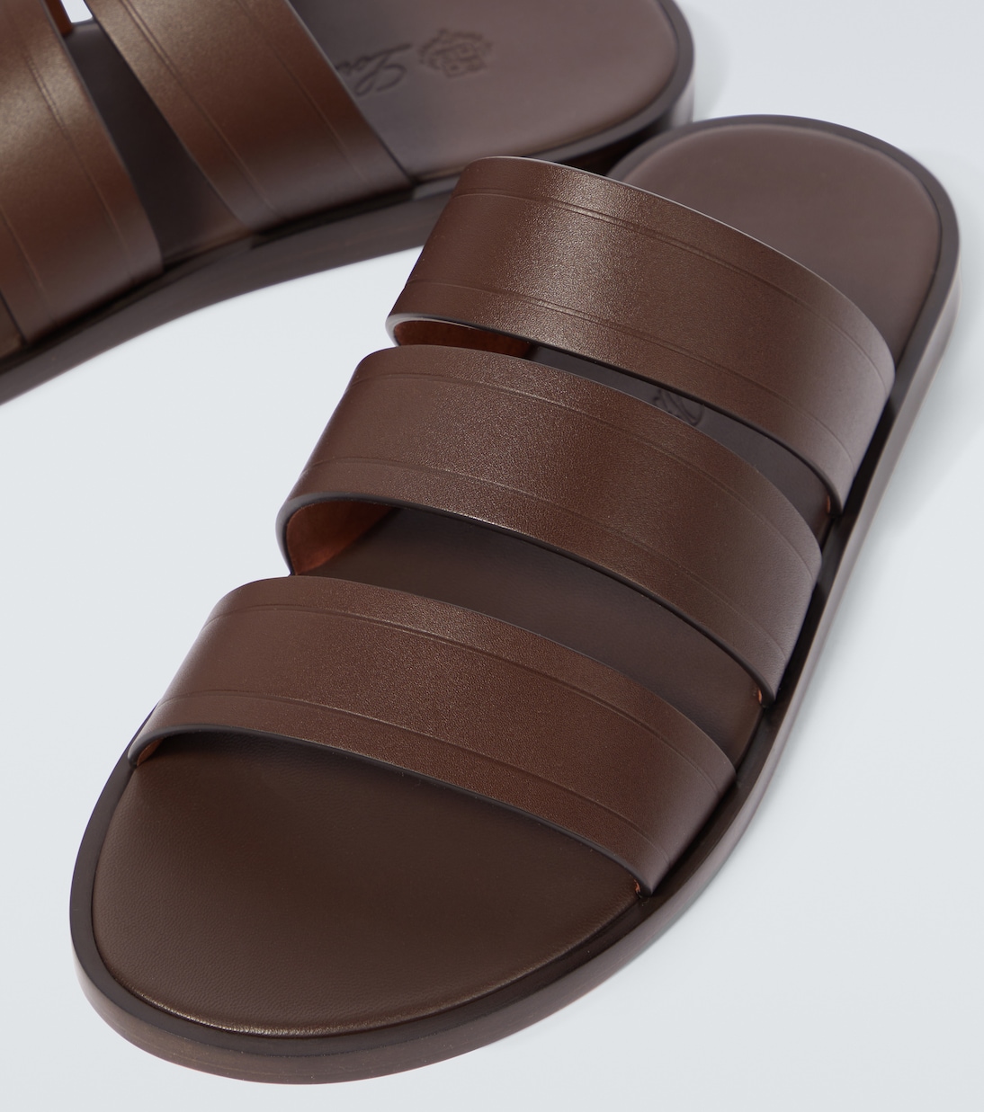 Naha leather slides | Loro Piana