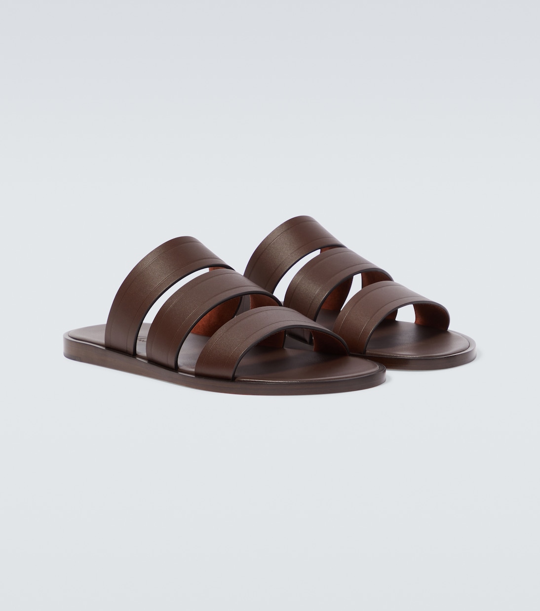 Naha leather slides | Loro Piana