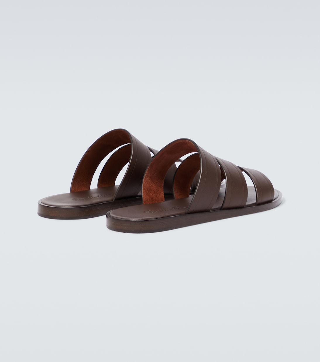 Naha leather slides | Loro Piana