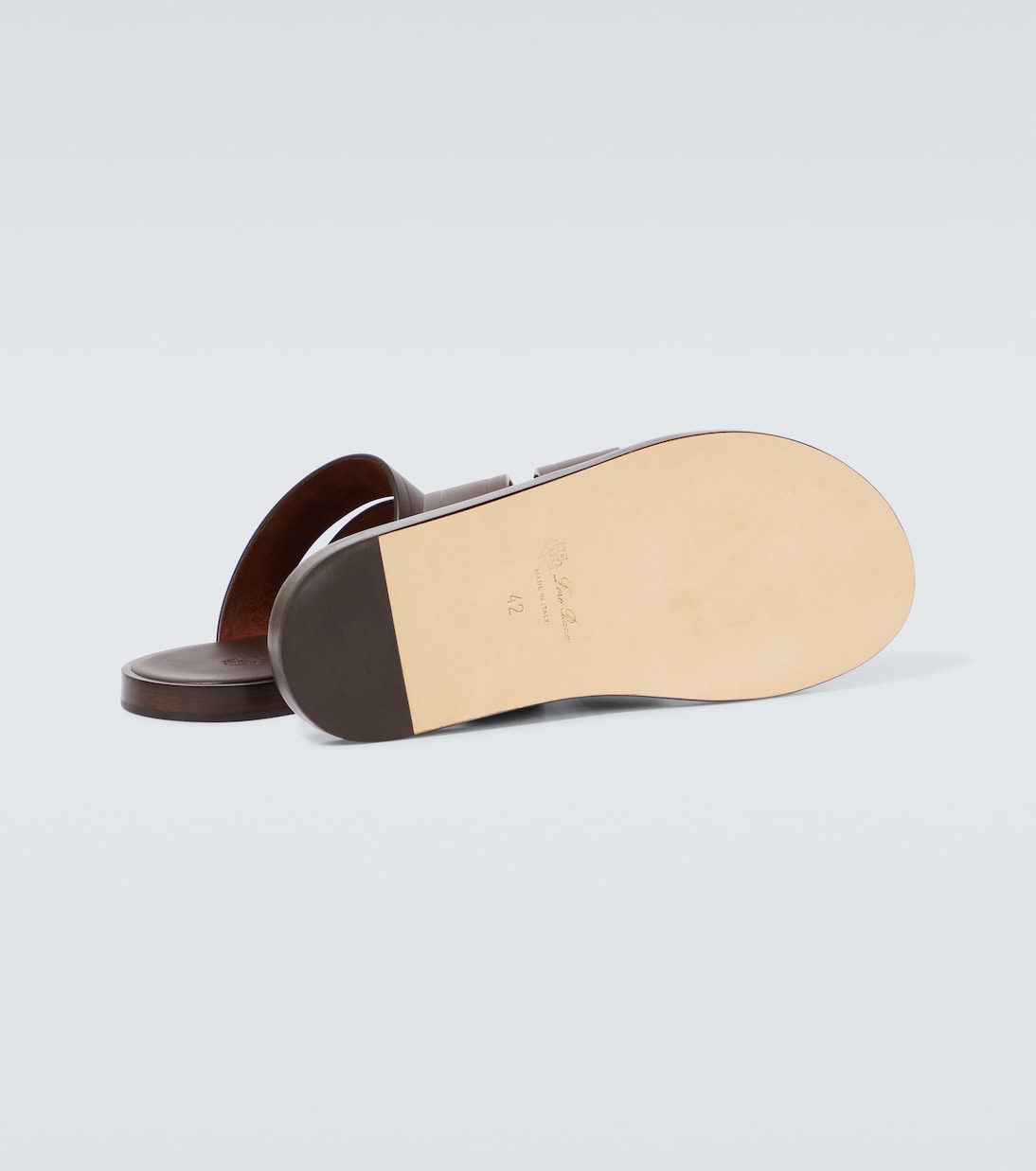 Naha leather slides | Loro Piana