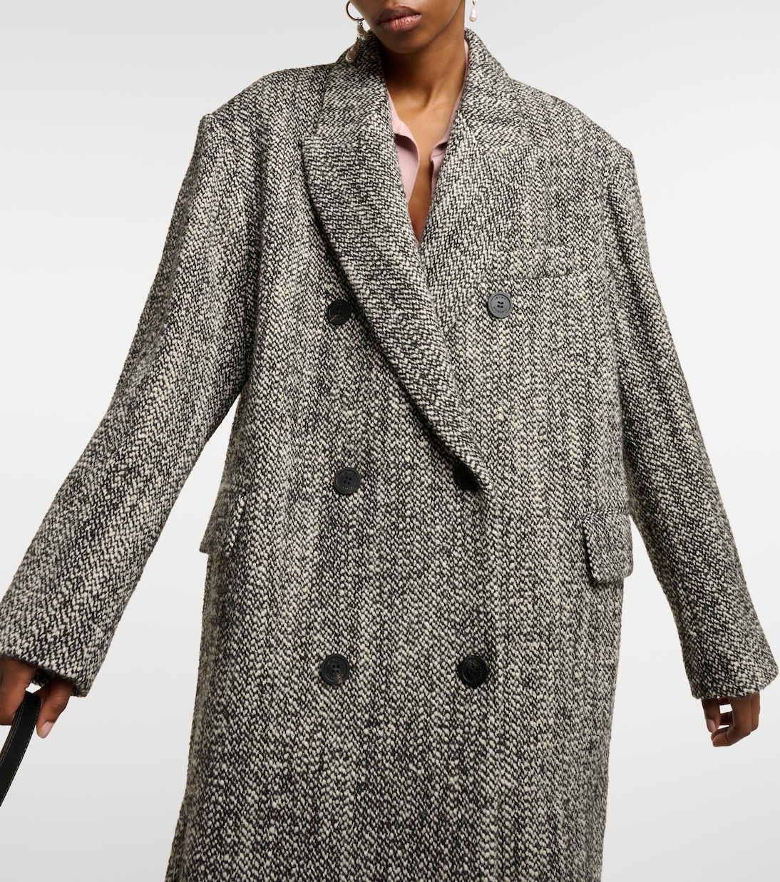 Lojimiko oversized wool-blend coat | Isabel Marant