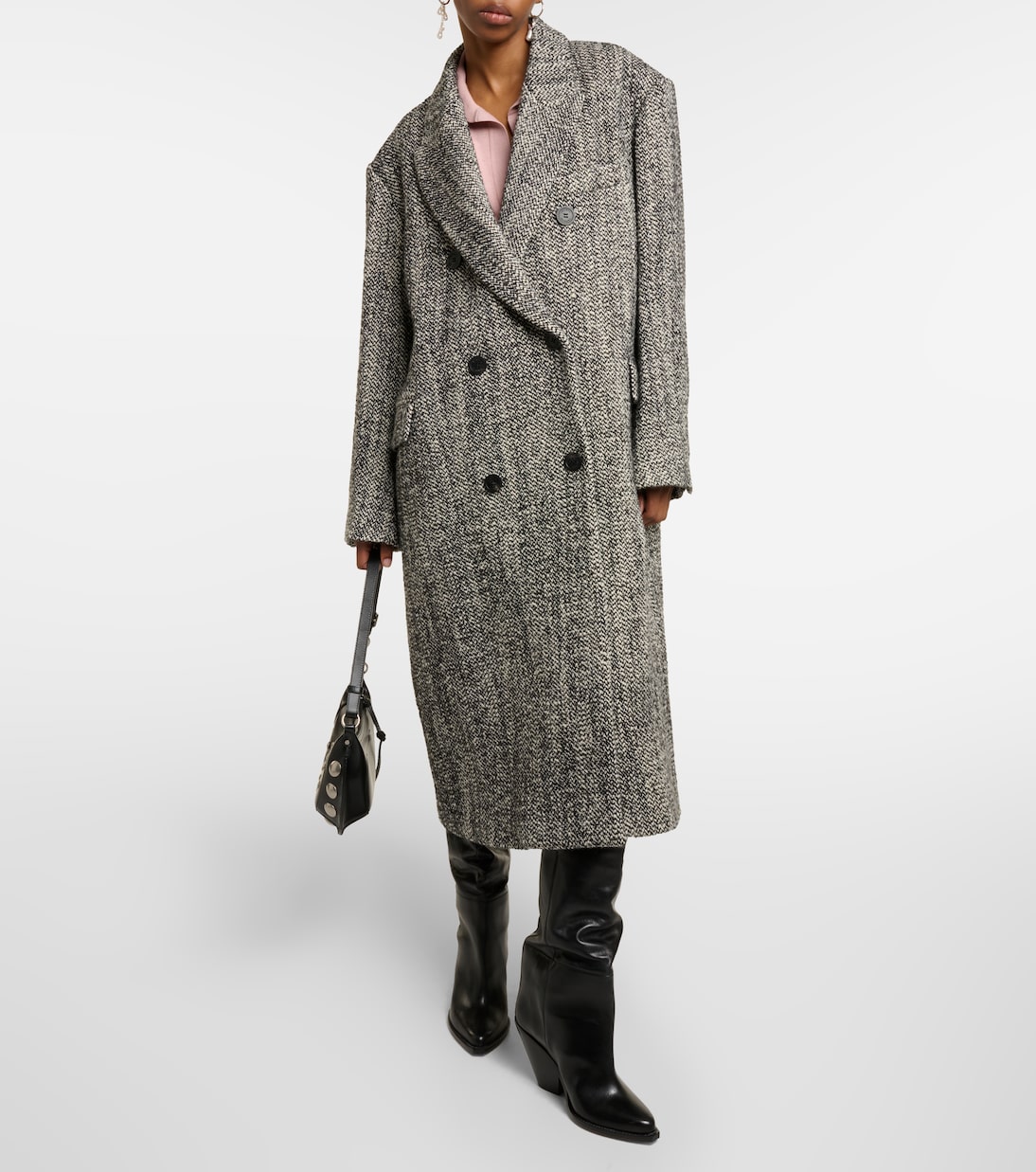 Lojimiko oversized wool-blend coat | Isabel Marant