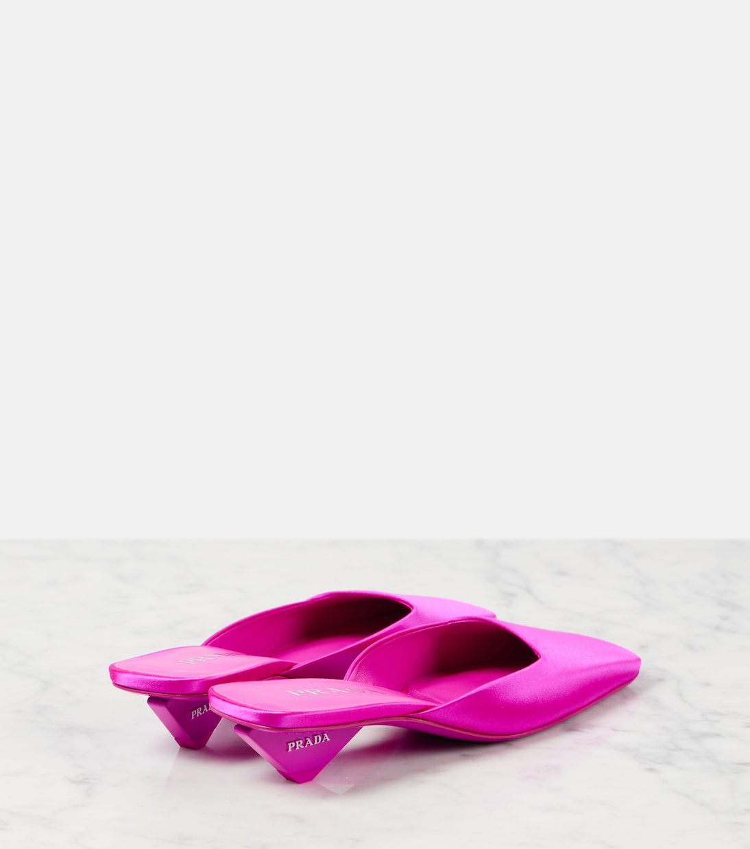 Mules de satén | Prada
