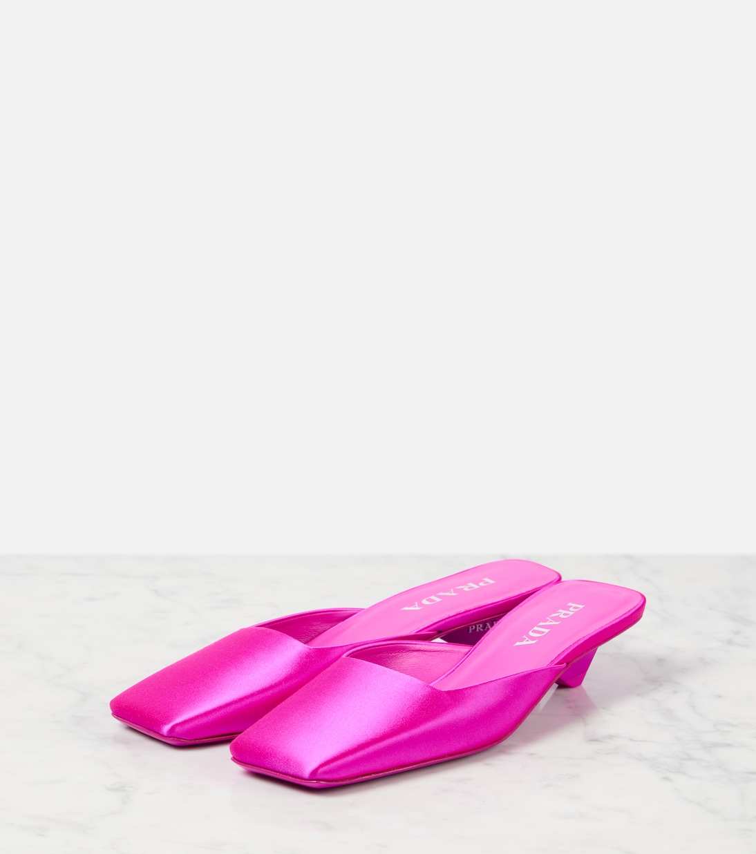 Mules de satén | Prada