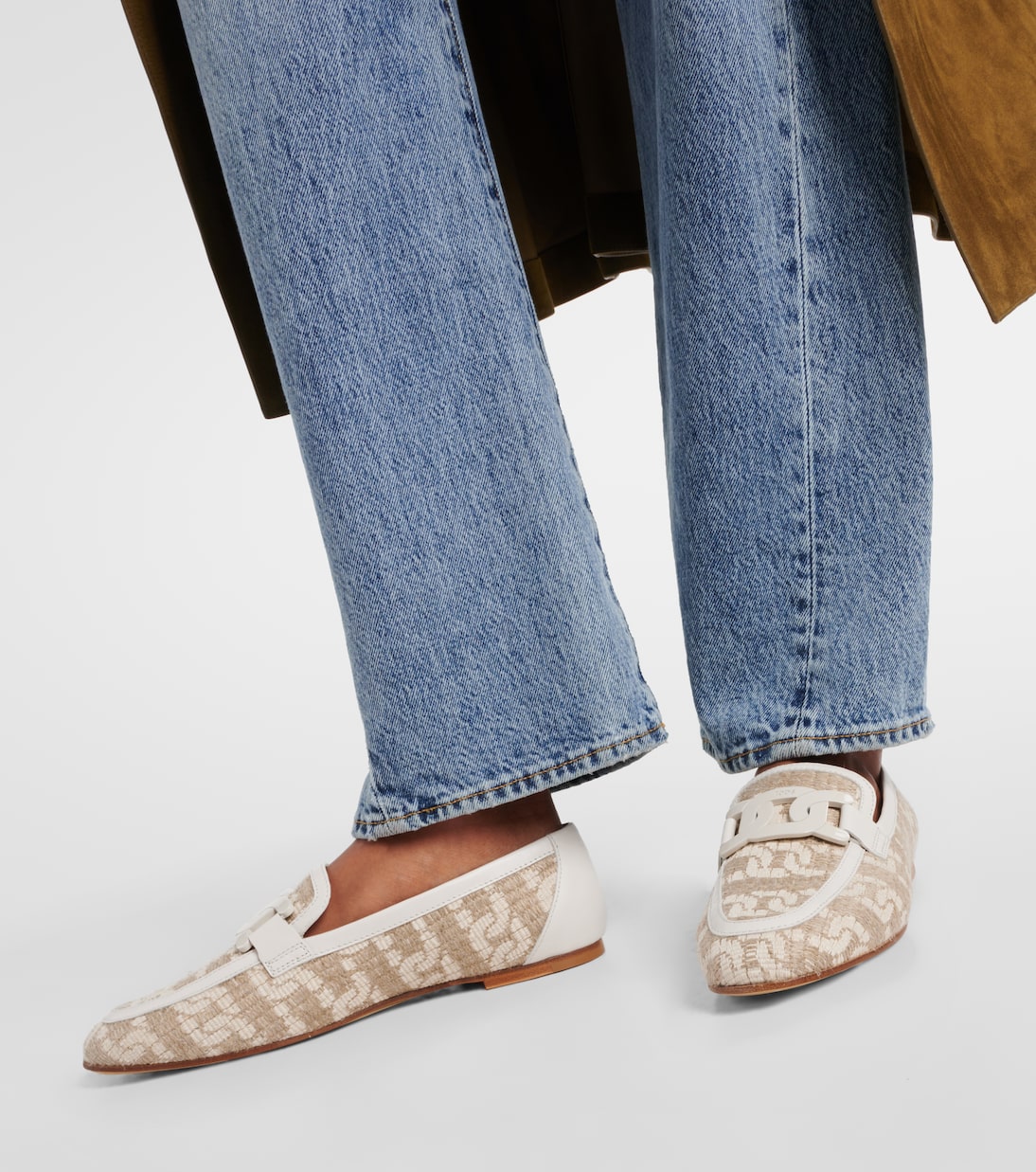 Mocasines Kate con ribete de piel | Tod's