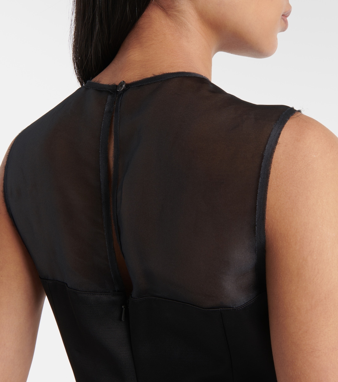 Top Sasmo aus Seide und Satin | Khaite