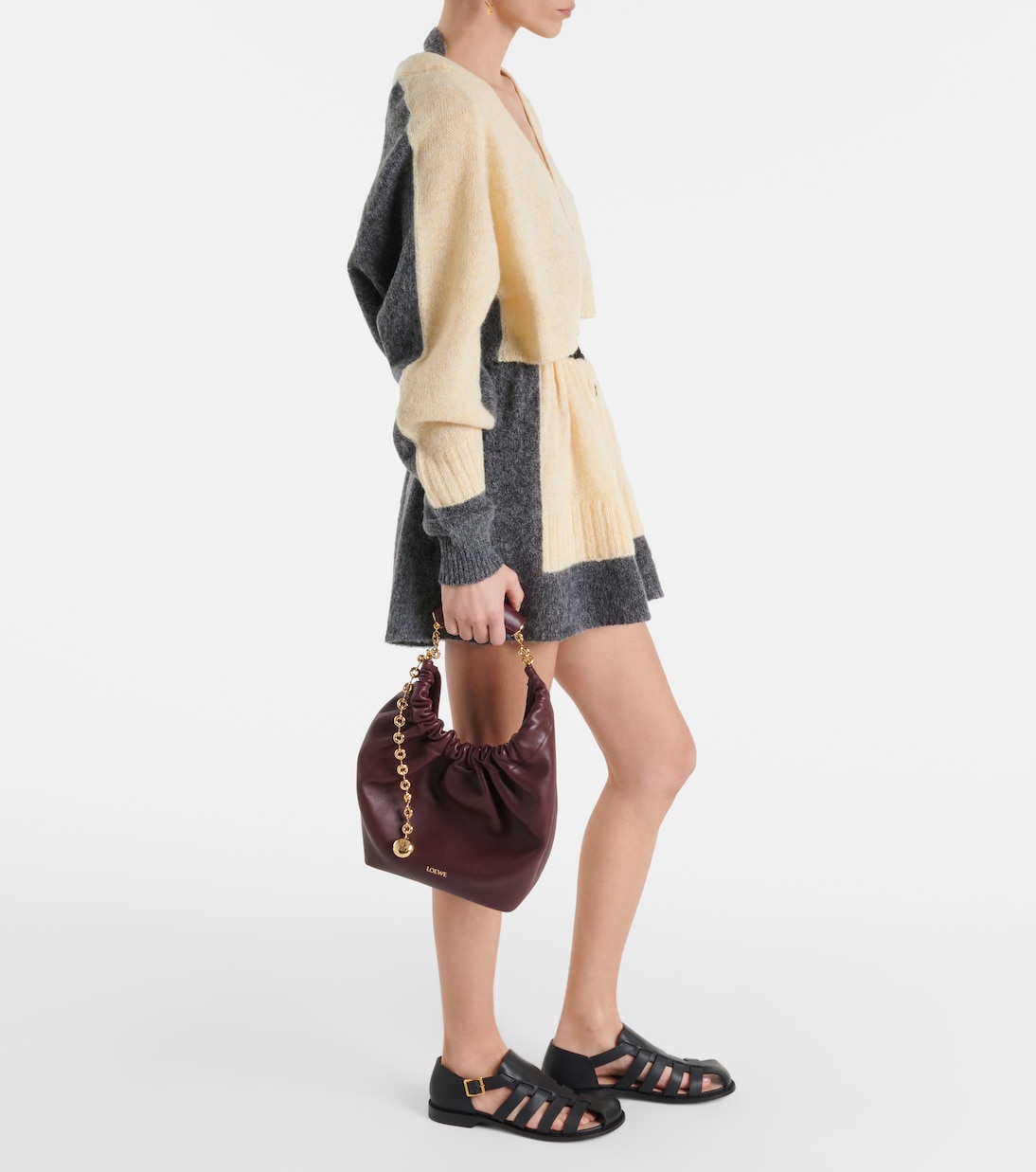 Borsa a spalla Squeeze Small in pelle | Loewe