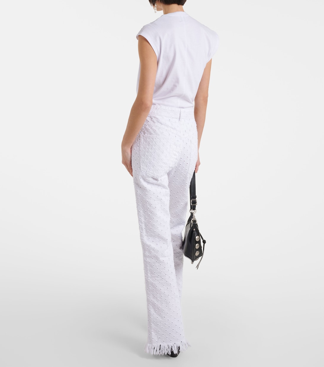 Jeans flared Alvira a vita alta | Isabel Marant