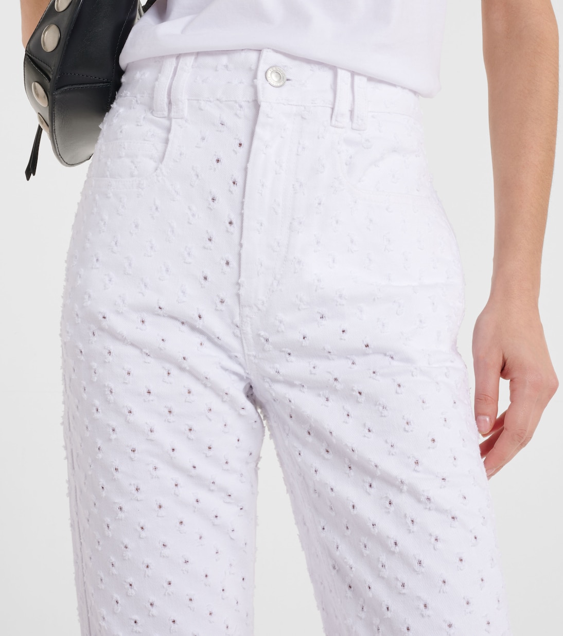 Jeans flared Alvira a vita alta | Isabel Marant