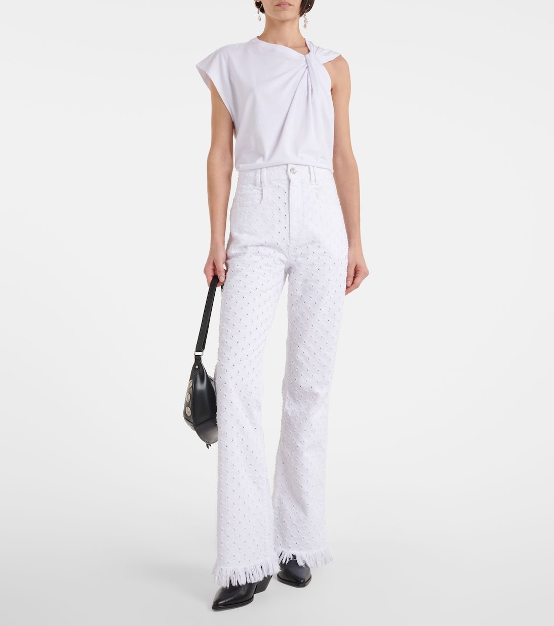 Jeans flared Alvira a vita alta | Isabel Marant